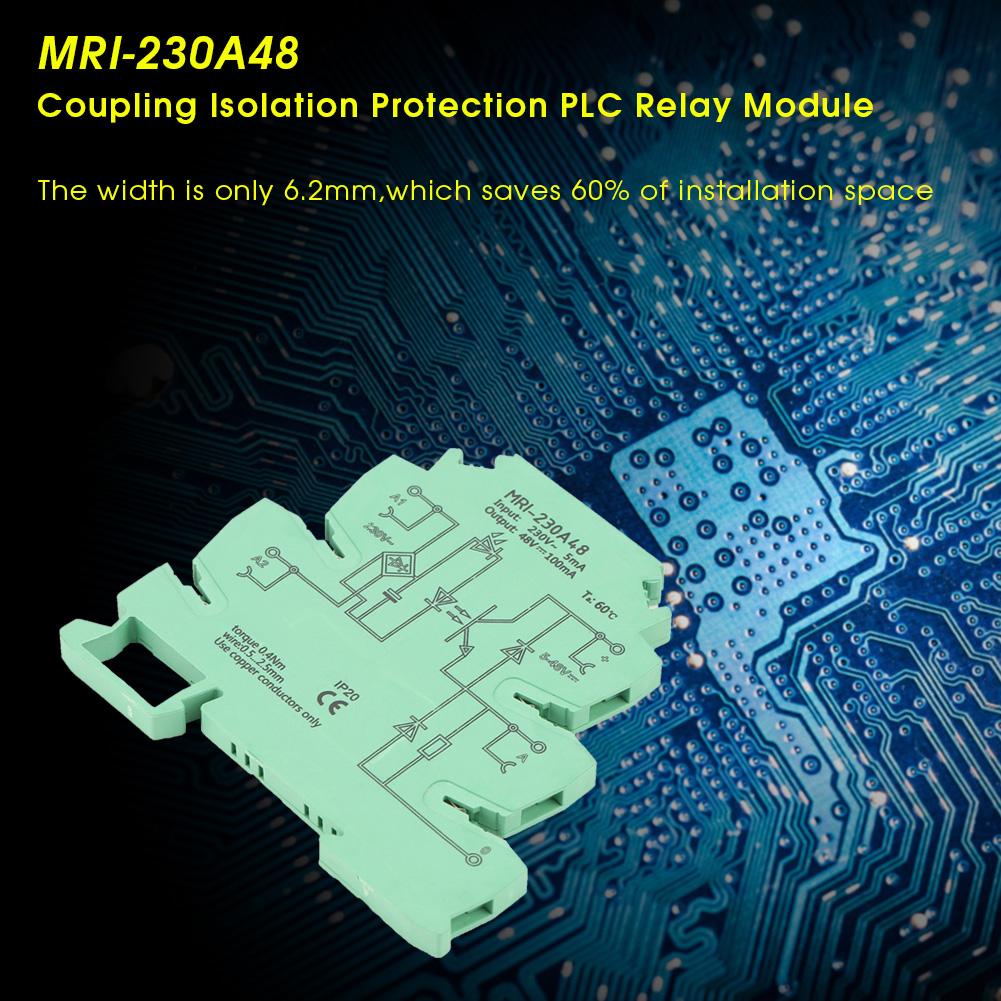 MRI230A48 6.2mm Ultra Thin Coupling Isolation Protection PLC Relay Module