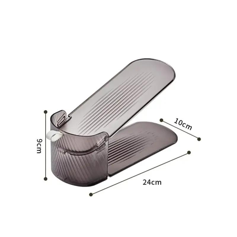 10Pcs Integrated Shoe Support Shoe Cabinet Storage Rack Shoe Storage Rack Space-saving Removable Double-layer Adjustable Rack