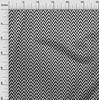 oneOone Georgette Viscose Black Fabric Check Sewing Craft Projects Fabric Prints By Yard 42 Inch