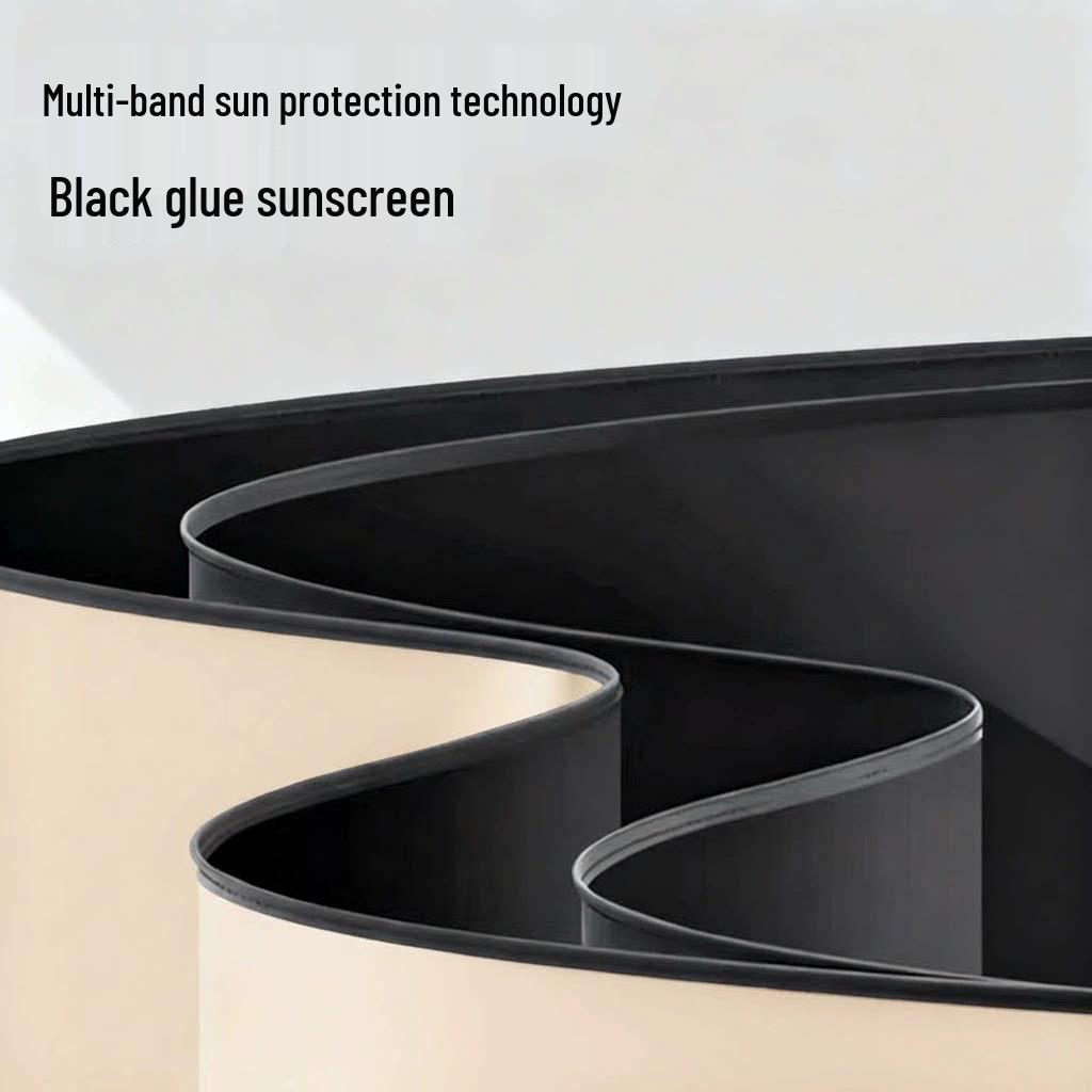 Automatic Men's and Women's Reinforced Vinyl Sun and Rain Umbrella - Enlarged for School Use