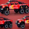 1/28 Ölçekli Ford Raptor F150 pres döküm model araç Oyuncak, Geri Çekin Oyuncak Araç Ses ve Işık ile Çocuklar için Yürümeye Başlayan Erkek Kız Hediye Koleksiyonu