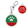 Metall Hundemarke Personalisiert Hunde Namensschilder Individuell Graviert Anti-Verlust Namensschild Für Kleine Mittlere Hunde Katzen Haustier Zubehör