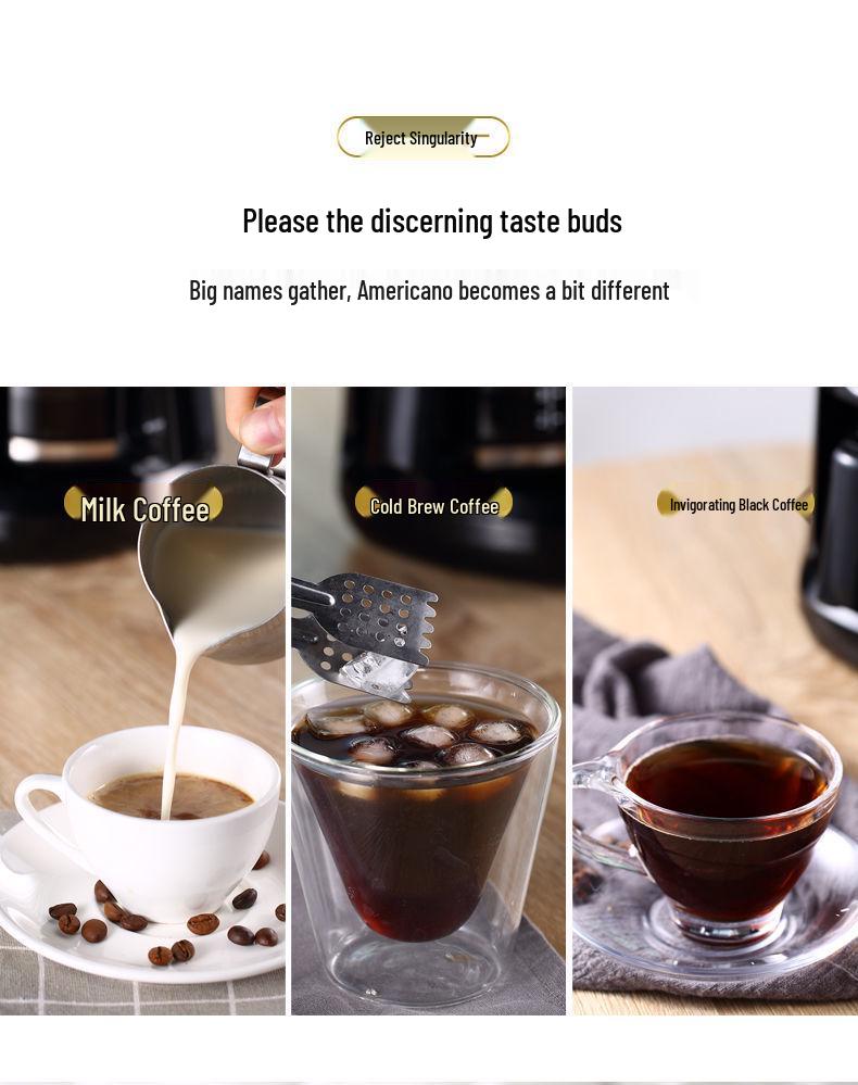 Grind & Brew American Drip Coffee Maker for Home & Office DL-KF1061