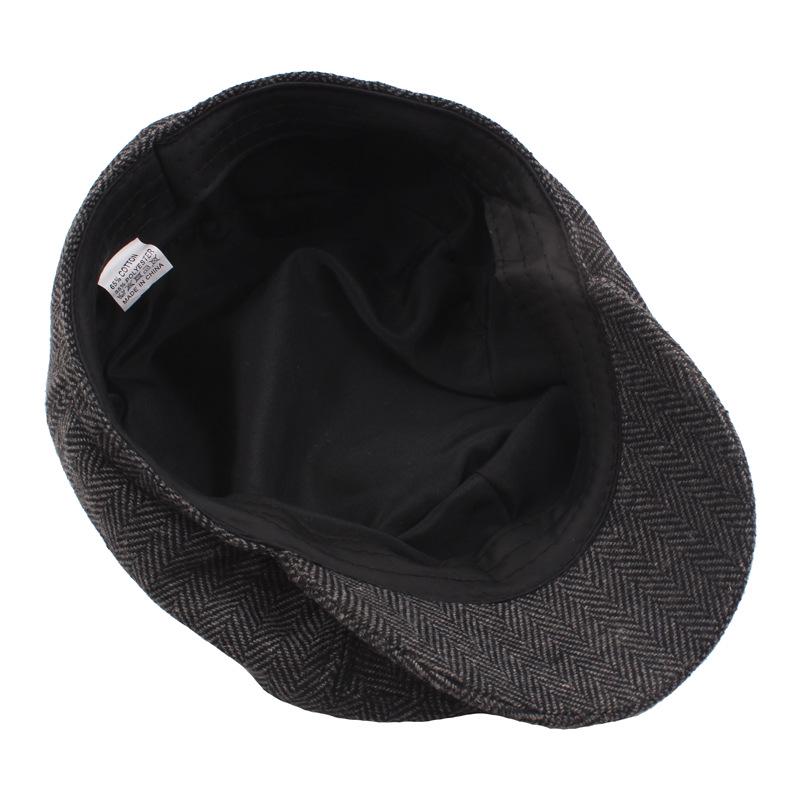 Casquette octogonale de newsboy Gang Sanglant Rasoir: Béret Automne/Hiver pour Jeunes Artistes