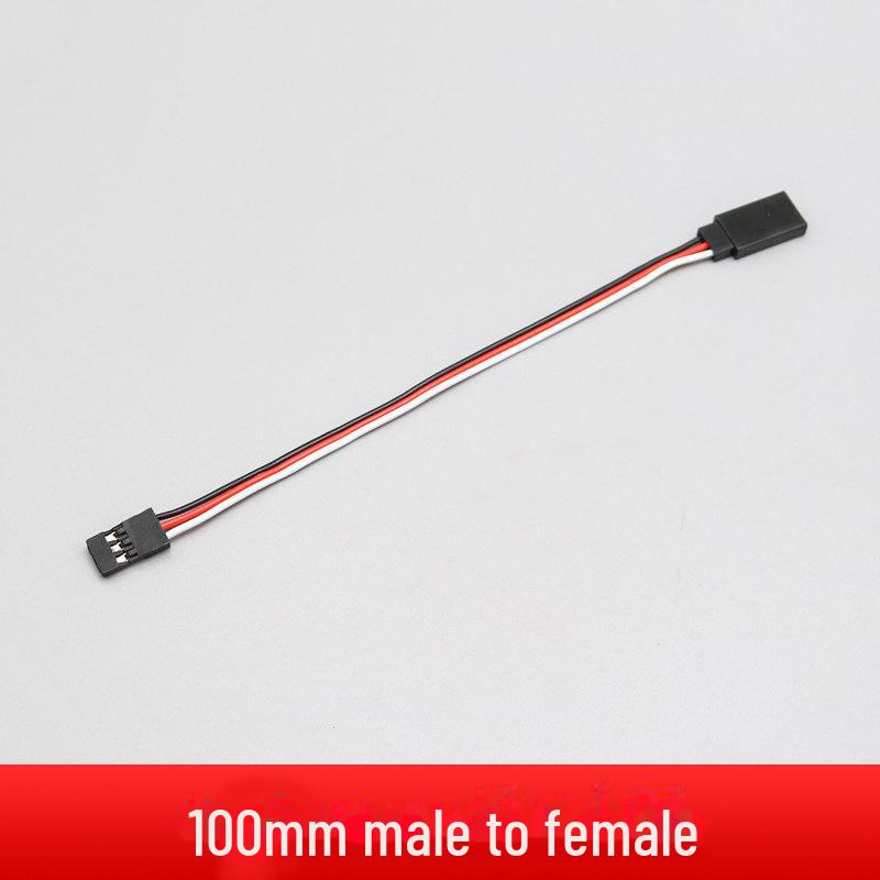"30-Core Servo Extension Cable for Model Cars and Aircraft, Male to Female, 150/200/300/500mm"
