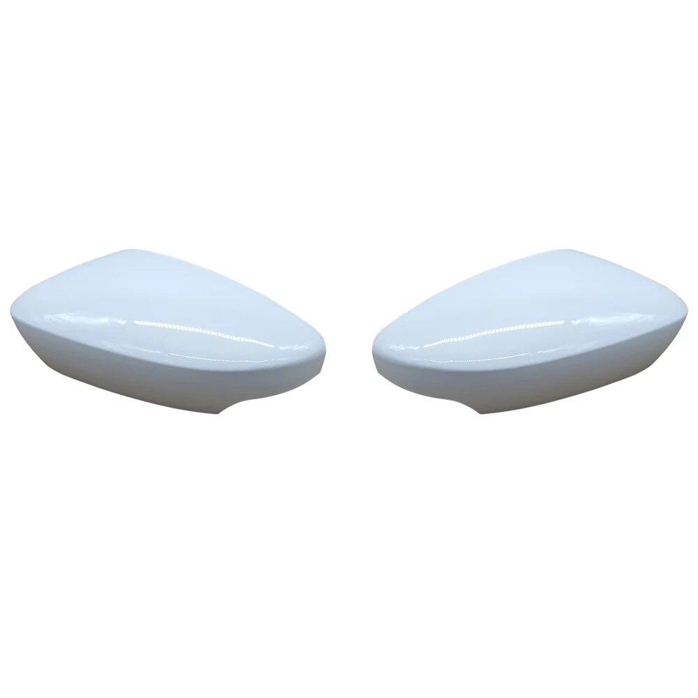 För Skoda Fabia 2014- Rapid 2017- Ersättningsbil Bakre Sidobackspegelskydd Vingkåpa Yttre Dörr Backspegelkåpa Trim