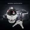 Conjunto de chave de ignição universal com 2 chaves para reboque de caminhão de carro
