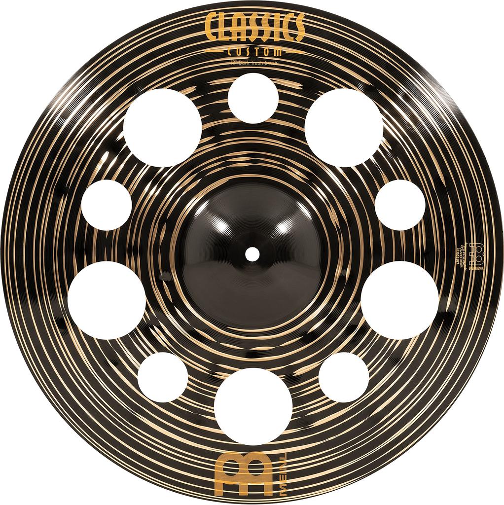 MEINL Cymbals Classics Custom Dark Series Crash Cymbals Trash Crash CC18DATRC 18" []