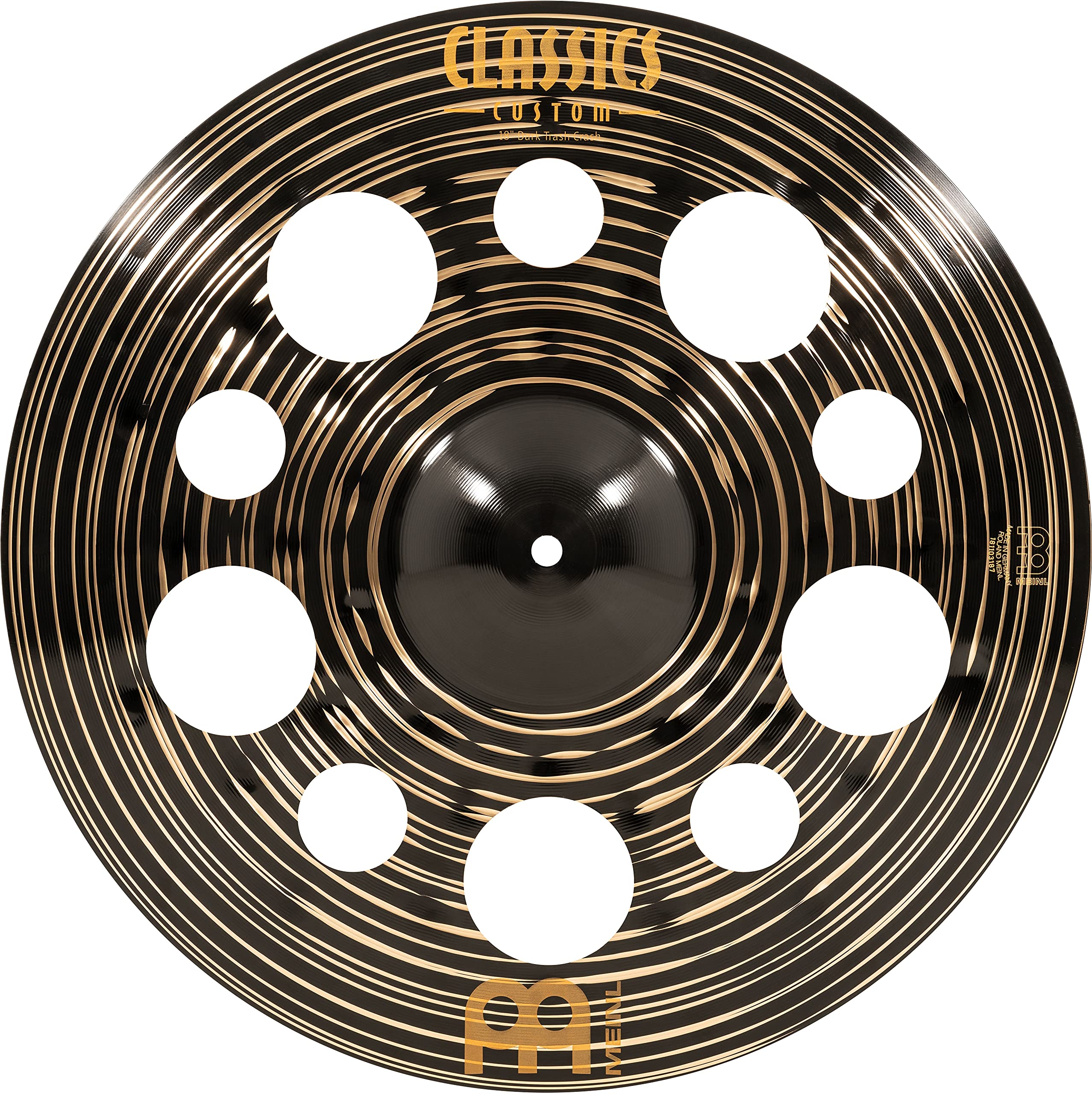 

MEINL Cymbals Classics Custom Dark Series Crash Cymbals Trash Crash CC18DATRC 18 []