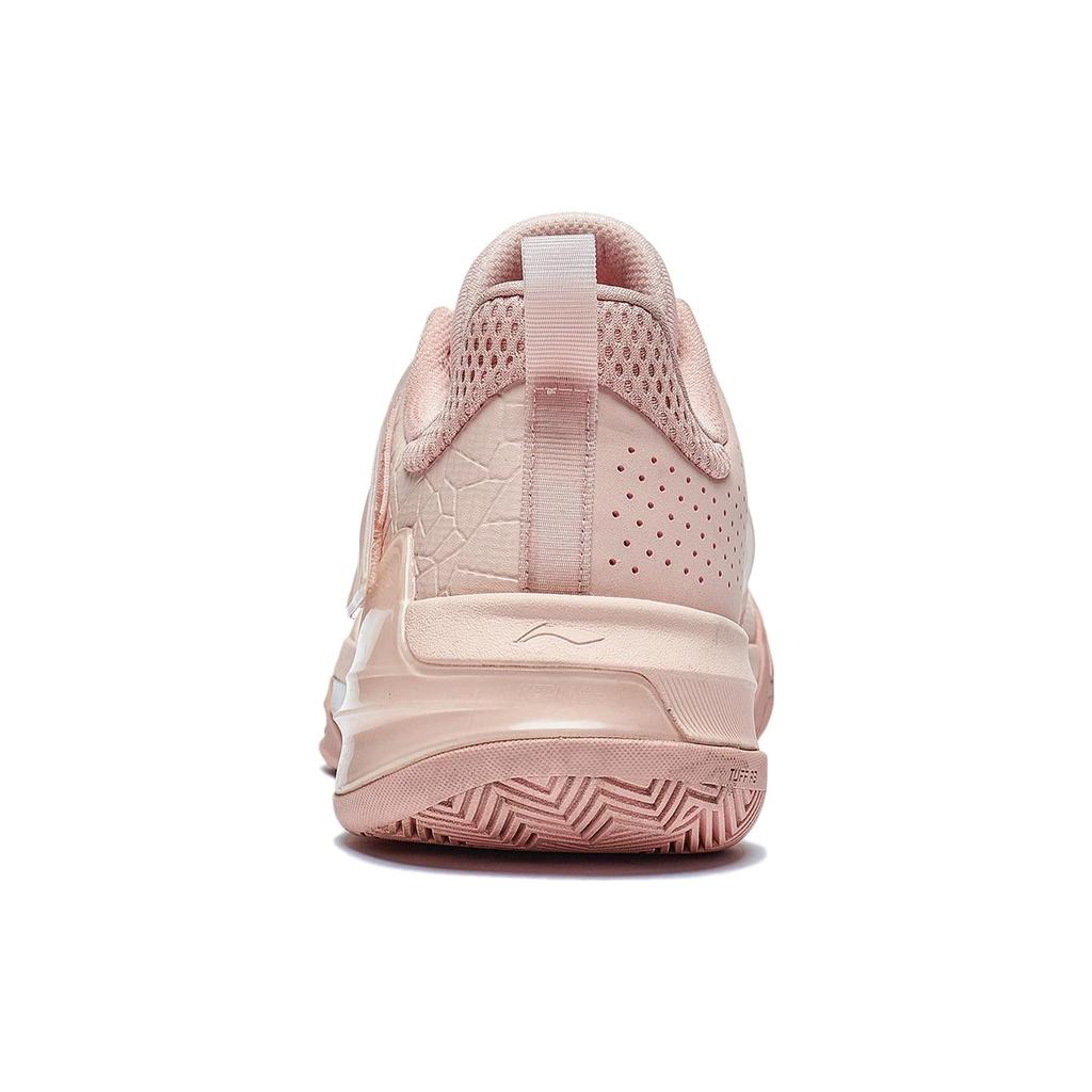Li Ning Liren3 TEAM Abrasion Resistant Breathable Low Top Basketball Shoes Men's Peach Orange Pink ABAS095-9