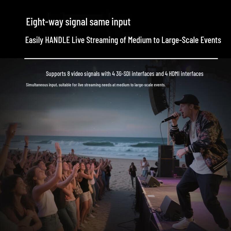 Runpu RP-DB0108A 8-Channel Live Production System (CN version)