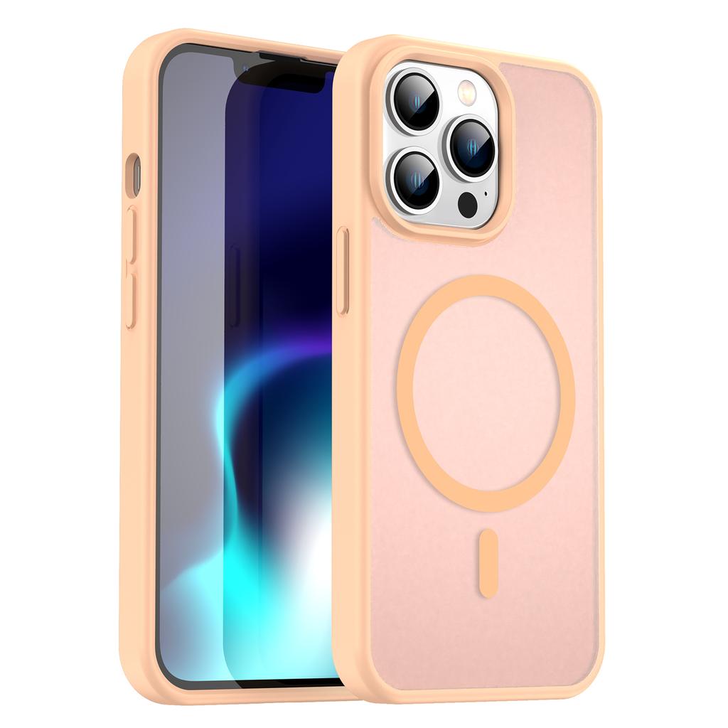 iPhone 16 Pro Magsafe Phone Case,Translucent Matte Shockproof Magnetic Phone Cover for iPhone 16 Pro