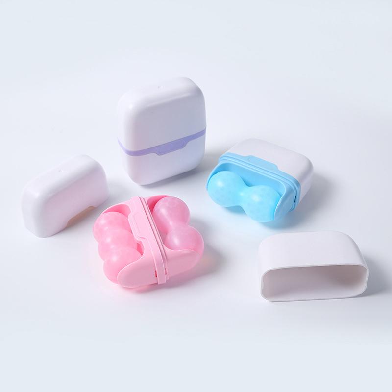Double Head Ice Roller For Face Eye Puffiness Migraine Pain Relief And Minor Injury Facial Cold Therapy Massage Roller Skin Care