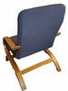 Finka Armchair Cover, Finnish, Grey Jacquard