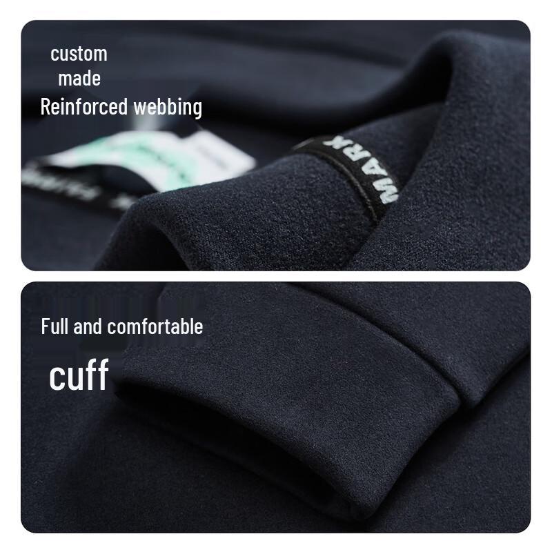 Mark Fairwhale Men's Velvet Feel Pullover Sweatshirt