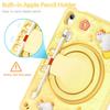 For iPad (2025)/10.9 (2022) Case Cartoon Duck Kickstand PC+Silicone+TPU Tablet Cover