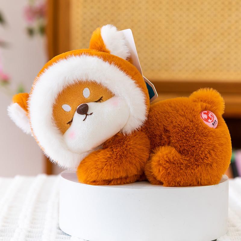 

Плюшеві тварини (Вівця, Кінь, Кролик, Олень, Свиня) - Настільна іграшка-компаньйон з м якою бавовною 7D для дітей та дорослих Brown Bear