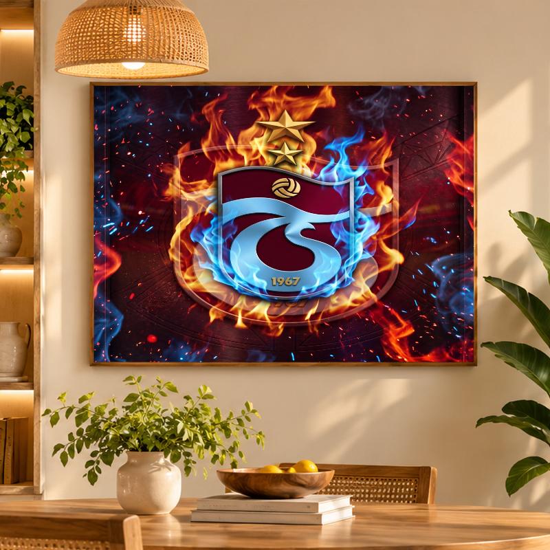 5D Diamond Painting Trabzonspor FC DIY Full Drill Diamond Art Kit Home Decoration
