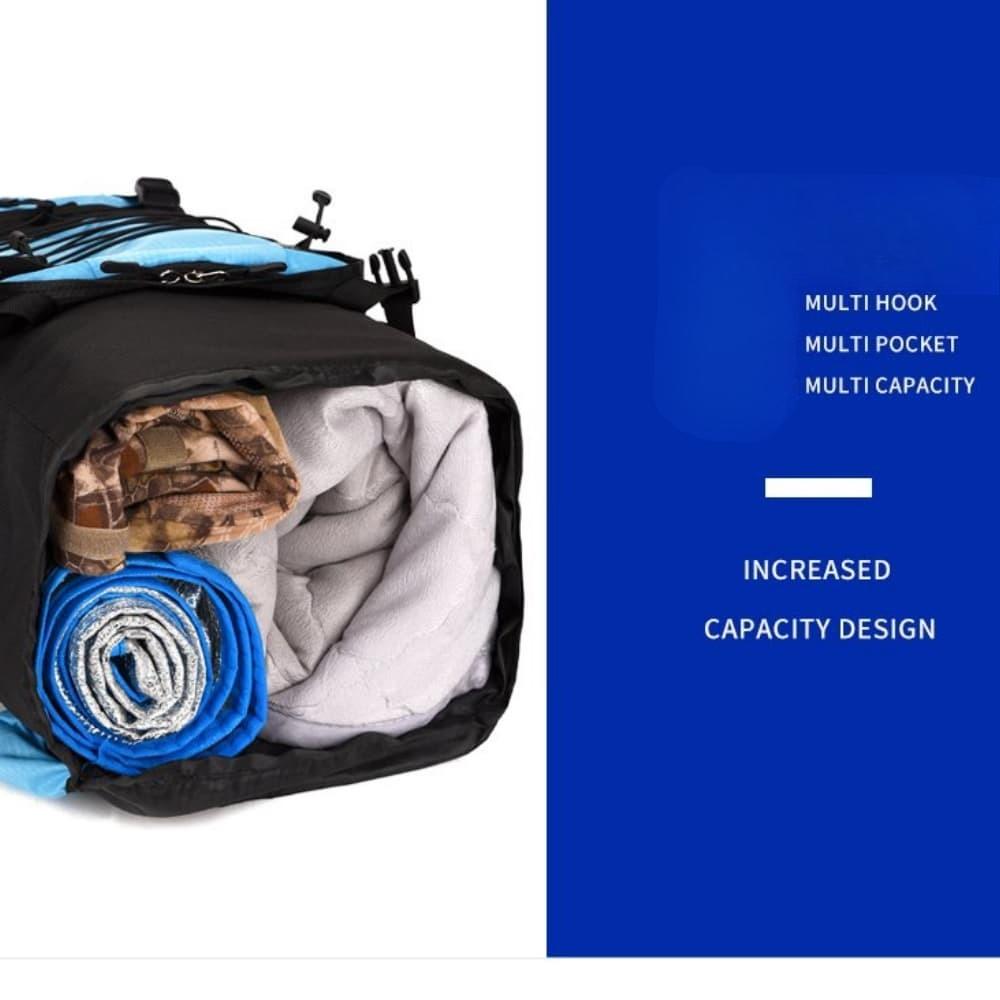 Travel Bag Camping Backpack Hiking Army Climbing Bags Mountaineering Large Capacity Sport Bag Outdoor Military XA857WA