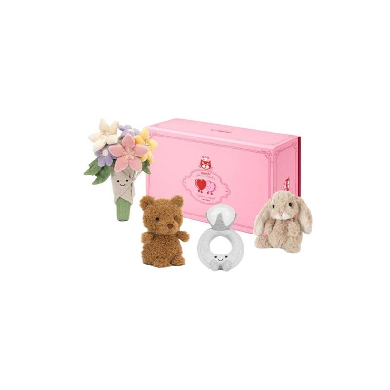 JELLYCAT Interesting Items Sweet Moments Gift Box Set Dolls Plush Doll 15cm 31cm Height BUN260219