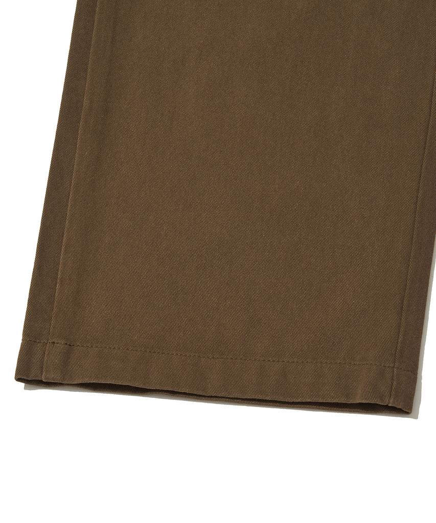 URBANDTYPE Camden Washed Chino Pants_Brown