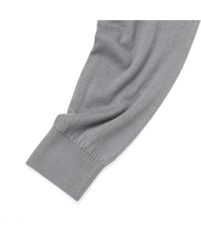 IOLO Supima High Round_Light Gray