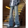 JYL Men's Jacquard Jeans  Vintage Cleanfit Slim Straight Casual Denim