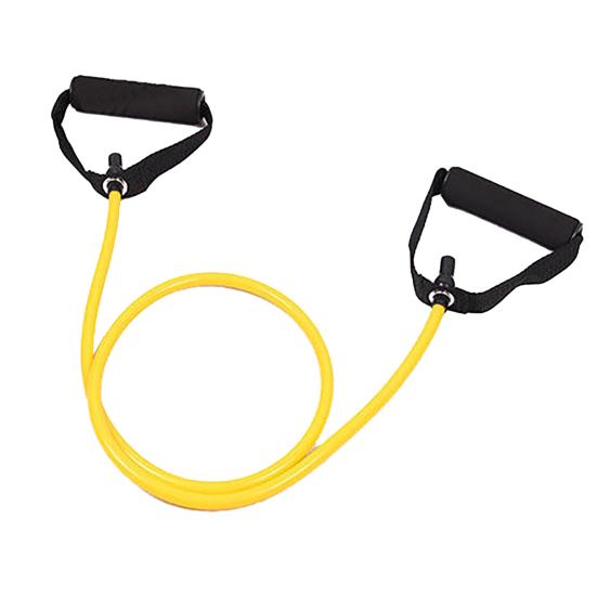 Fitness Resistance Band with Anti-slip Handle Portable Men Women Arm Shoulder Stretch Strength Training Leg Toning Exercise