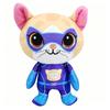 Super Hero Cat Plush Dolls Set Of 4 Styles Soft Stuffed Kitten Toy With Mask Hero Outfit Cute Animal Collectible Plush Figure