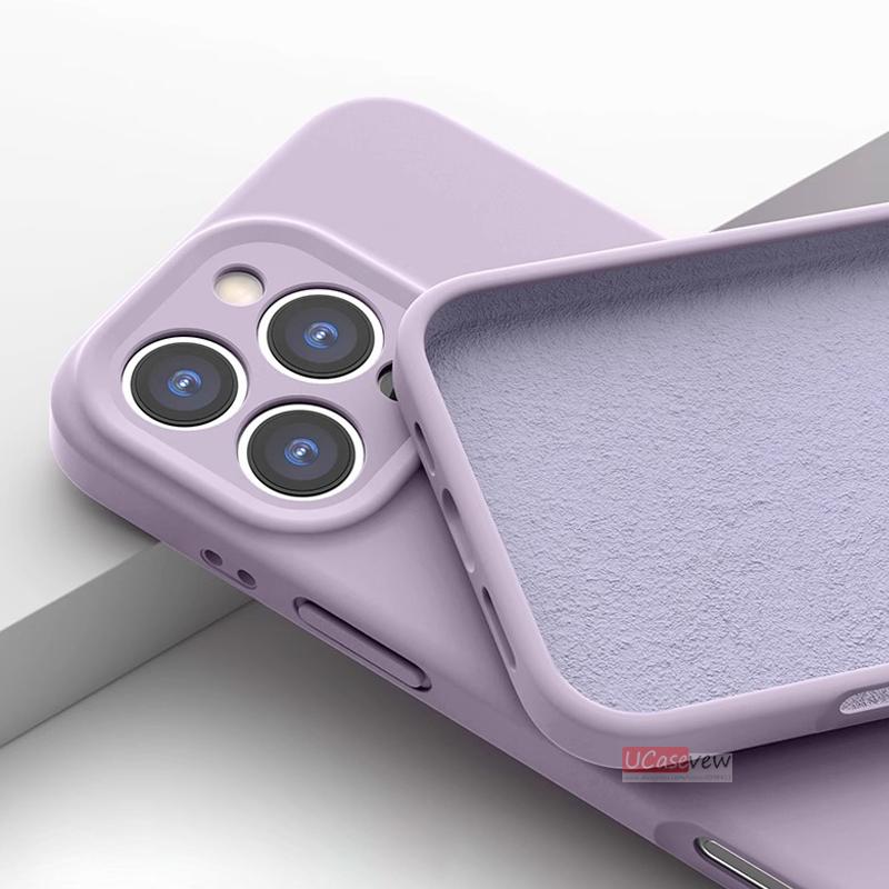 

Жидкий силиконовый магнитный чехол для телефона для iPhone 14 15 11 12 13 16 Pro Max Plus Мягкий противоударный Защитный чехол для беспроводной зарядки Fundas For iPhone 11 лаванды фиолетового