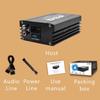 Car DSP Digital Audio Processor 4 Channel Audio Digital Sound Processor Car DSP Amplifier for Car Audio Enhancement