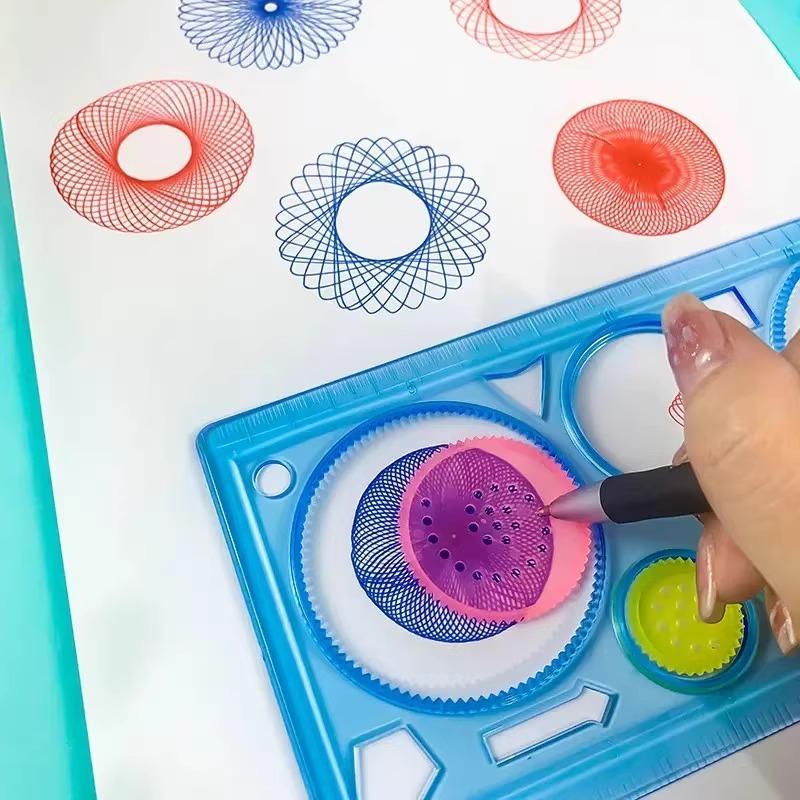 10/20/50pcs Colorful Scratch Paper Children Drawing Toys Drawing Template Ruler DIY Painting Toy For Kids Birthday Gifts TMZ