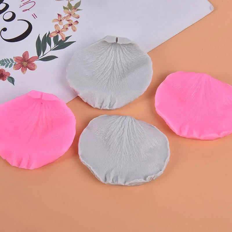 2 Pezzi Stampo Fiore per Torta in Silicone Fai da Te Stampo per Dolci Caramelle Fiore di Rosa Pasta di Zucchero