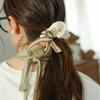 Dundrop Dd_Lace Ribbon Bow Scrunchie_Ivory