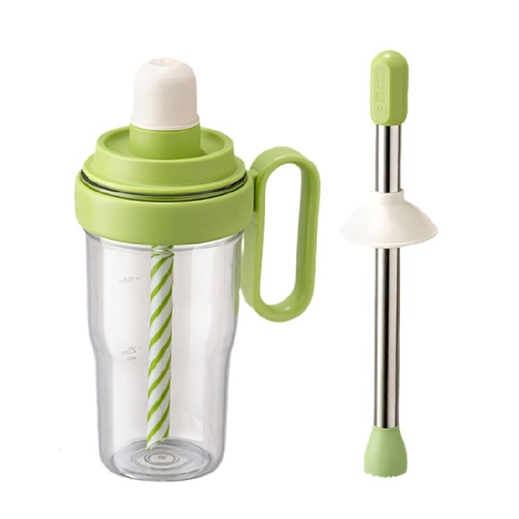 

Delicate Milk Tea Shaker Cup Fruit Liquid Mixing Cup For Freshness Fruit Infusions Healthy Beverages And Refreshing Drink
