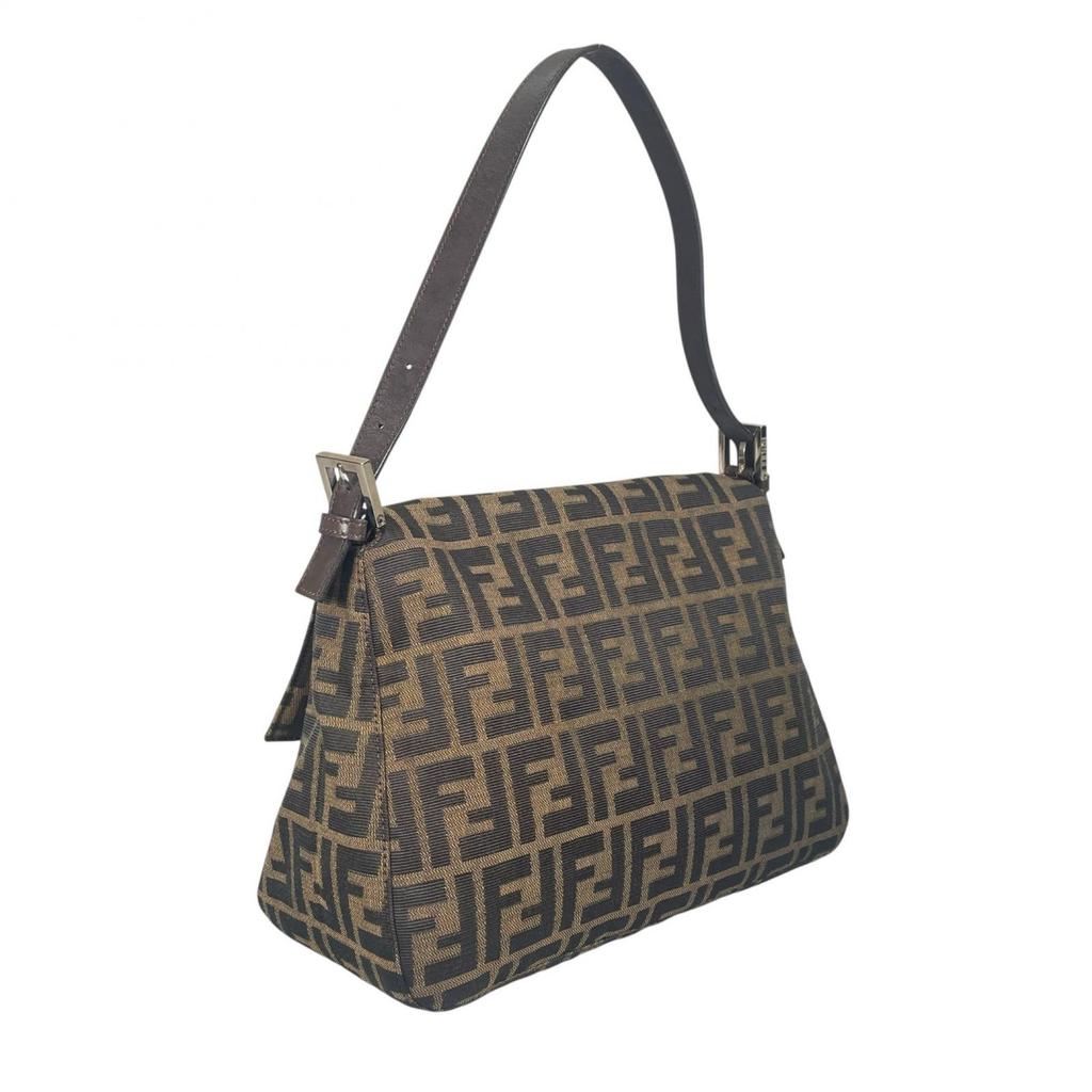 FENDI Mamma bucket Handbag Brown Women used