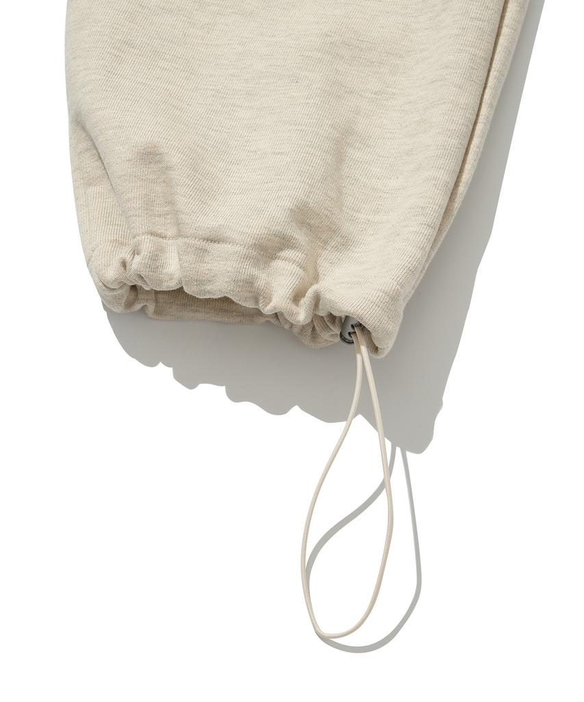 RAW LAB Deep Double-Pleated Wide Sweatpants (Oatmeal)