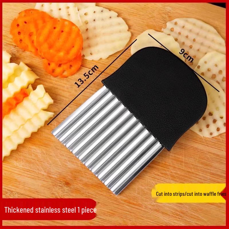 

Многофункциональный нож для резки картофеля с волнистым краем