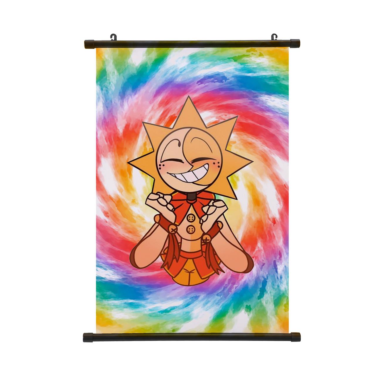 

Fnaf Sundrop Moondrop BOSS Poster Wall Scroll Poster Hanging Painting Home Decor Poster Wall 30*45cm