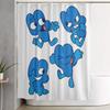 Bfdi Four Bfb Shower Curtain Bathroom Polyester Waterproof Bath Curtains With Hooks