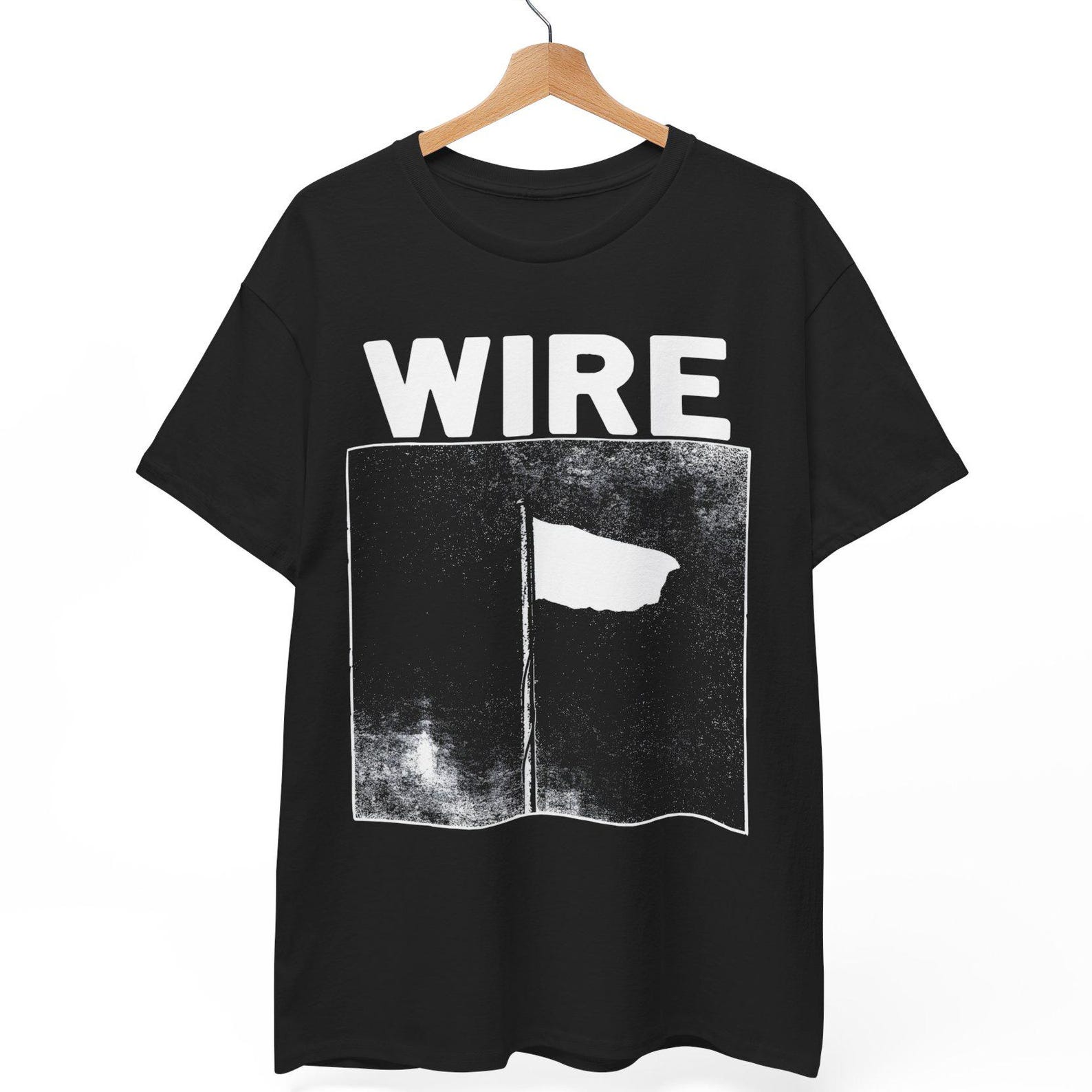 Wire Pink Flag T-Shirt, 1977 Debut Album Art Punk Tee M
