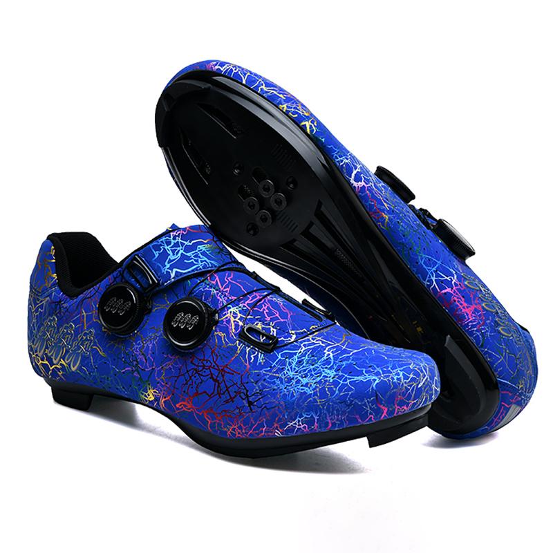 CC chengta Cycling Shoes Men Road Self-Locking Cycling Shoes Outdoor MTB Mountain Cycling Shoes SPD Racing Cycling Sports Shoes