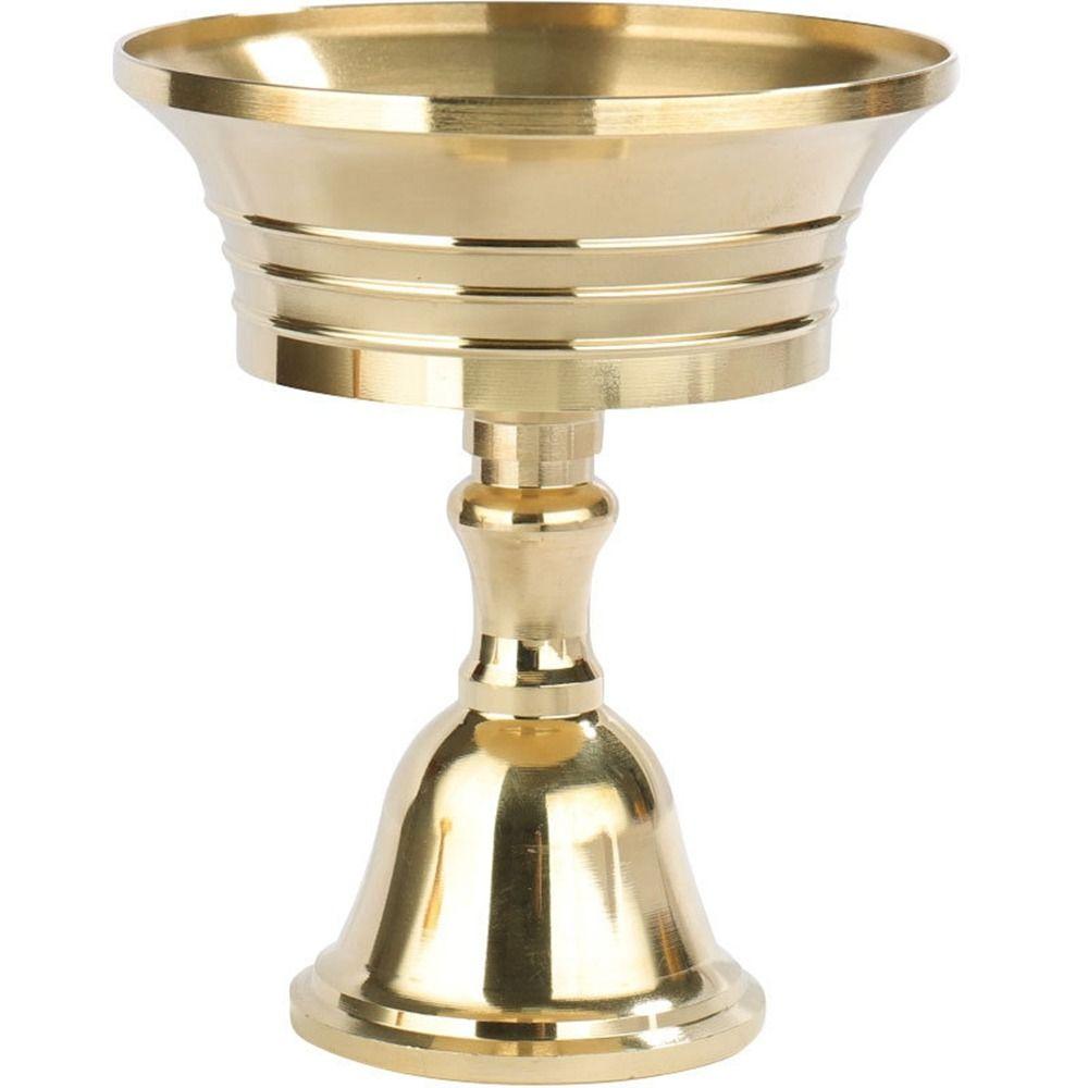 

Буддийские храмовые украшения Храмовая масляная чаша Масляная лампа Подсвечник Подставка для свечей Подсвечник 5