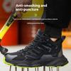 Antistatic Men Boots Safety Shoes Steel Toe Shoes Men Puncture-Proof Work Sneakers Male Work Boots Indestructible Footwear
