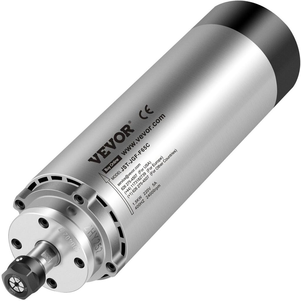 1,5 kW 220 V Vzduchem chlazený vřetenový motor CNC vřetenový motor s vzduchovým chlazením pro CNC gravírovací frézku