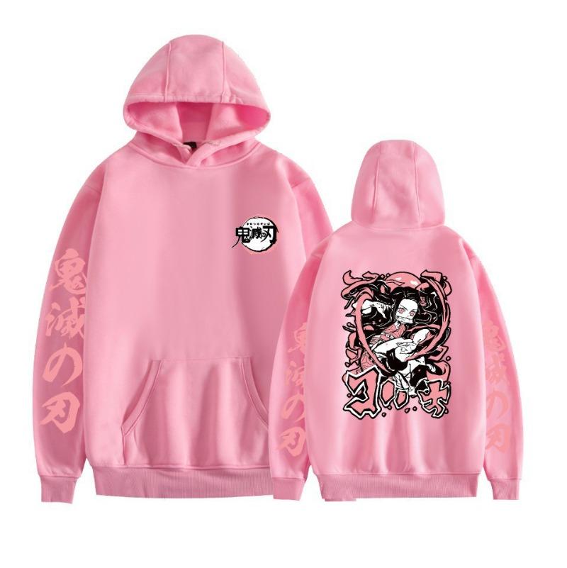 New Japanese Comics Surroundings Men and Women Fashion Series; Casual Hoodie Sweatshirt Harajuku Hoodie Men Women Vintage Y2K