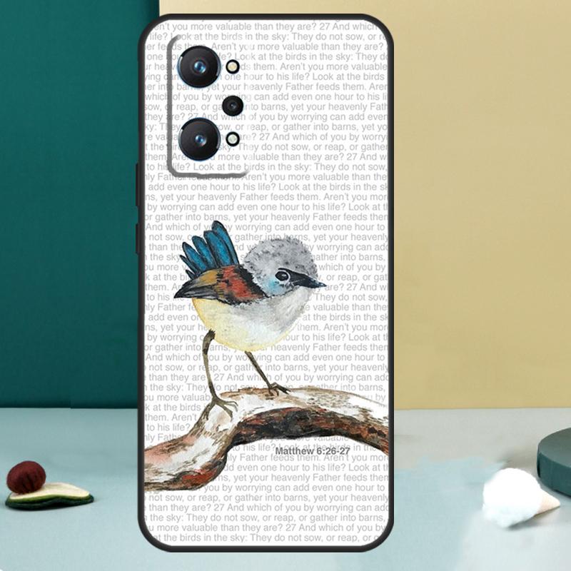 Lovely Birds Hummingbird For Realme 11 10 12 13 14 Pro Plus GT 7 6 5 Pro GT 6T C67 C61 C53 C51 C21Y C25S C75 C55 Case