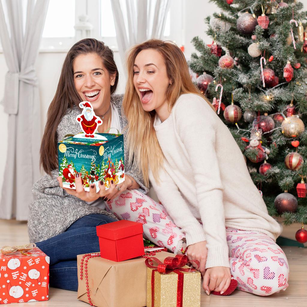 Gift Box Christmas With Blue Gradient Design For Party Decor And Giving Gift