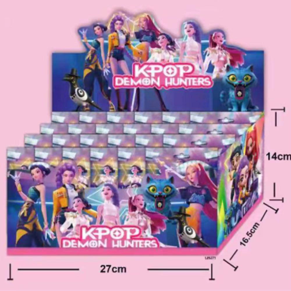 Kpop Demon Hunters PVC Figure Blind Box Model Toy - Cartoon Gaming Desk Decoration Collection for Kids
