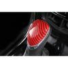 Red Carbon Fiber Gear Shift Knob Shifter Lever Cover For Cadillac ATS 2013-2019